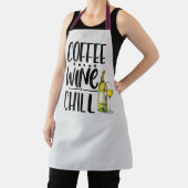 Funny Coffee, Wine & Chill Schort voor wijnliefheb (Insitu)