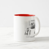 Funny Coffee Workplace Humor Mok (Voorkant rechts)