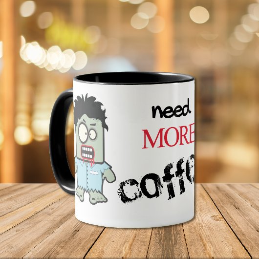 Funny Coffee Zombie Mok