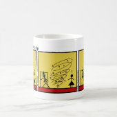 Funny Cold Draft Stickman Mok - 098 (Center)