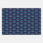 Funny Cold Weather Winter Hiking Quote Inpakpapier Vel (Voorkant 2)