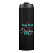 Funny Cold Weather Winter Hiking Quote Thermosbeker (Voorkant)