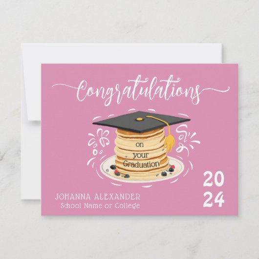 Funny College Gefeliciteerd Afstuderen Kaart (Voorkant)