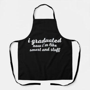 Funny College High School Afstuderen Gift Senior 2 Schort