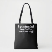 Funny College High School Afstuderen Gift Tote Bag (Voorkant)