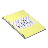 Funny College Professor Notebook Notitieboek (Rechterzijde)