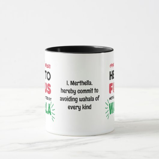 Funny College Student AFSTUDEERDER VIBES No Wahala Mok (Midden)