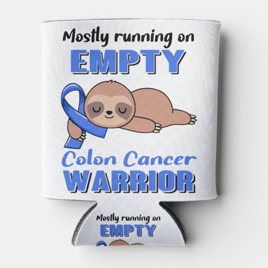 Funny Colon Cancer Awareness Gifts Blikjeskoeler (Voorkant)