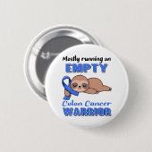 Funny Colon Cancer Awareness Gifts Ronde Button 5,7 Cm (Voorkant /achterkant)