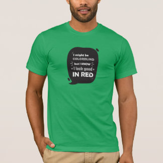 Funny Color Blind T-shirt