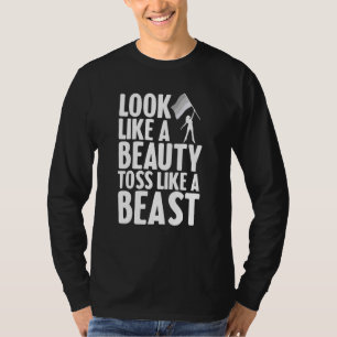 Funny Color Guard Design for Girls Women Winter Gu T-shirt