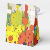 FUNNY COLOR SPLASH II + je achterdeur. en ideeën Bedankdoosjes (Achterkant)