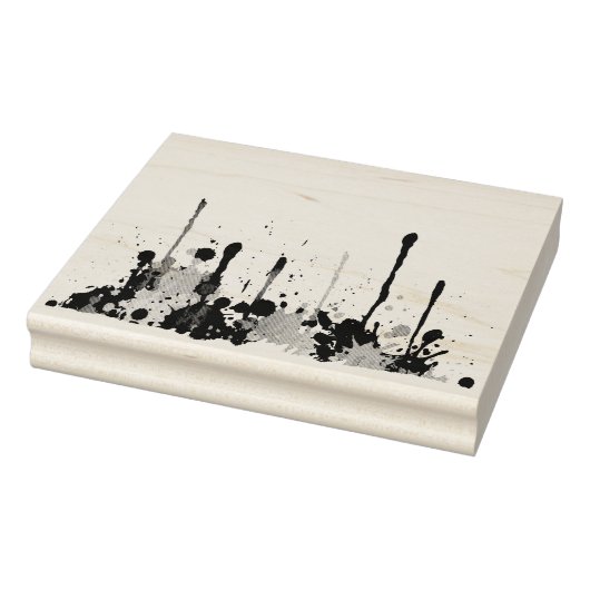 FUNNY COLOR SPLASHes II + uw backgr. en ideeën Rubberstempel (Stempel)