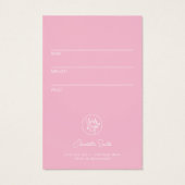 Funny Colorful Ice Cream Voucher Cadeat Visitekaartje (Achterkant)