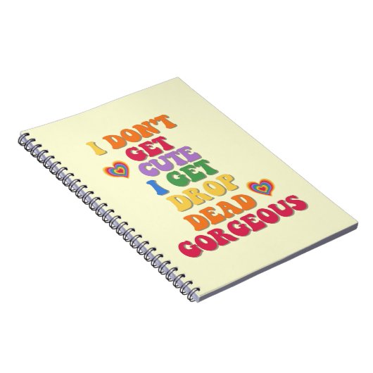 Funny Colorful LGBTQ Pride Month Notitieboek (Rechterzijde)