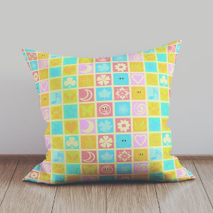Funny Colorful Pattern Baby Kussen