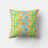 Funny Colorful Pattern Baby Kussen (Achterkant)