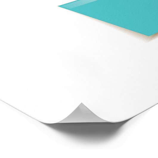 Funny Colorful Post-it Notes Poster (Hoek)