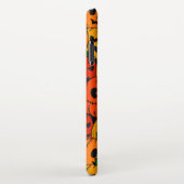 Funny Colorful Pumpkins Faces Sketch Halloween iPhone Hoesje (Rechterkant)