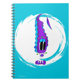 Funny, Colorful, Quirky, Cartoon Character Notitieboek