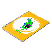 Funny, Colorful, Quirky, Cartoon Character Notitieboek (Linkerzijde)