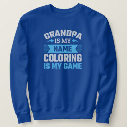 Funny Coloring Grandpa Trui