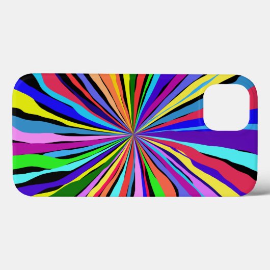 Funny Colors Case-Mate iPhone Case (Achterkant (horizontaal))