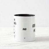 Funny Comfort Zone Joke Mug – Introvert Humor Mok (Midden)
