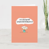 Funny Comic Birthday Greeting Card - 114 Kaart (Voorkant)