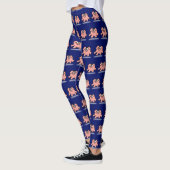 Funny Comics Pig Year Zodiac Kies kleuren Leggings (Links)