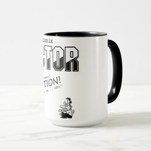 Funny Comix: De Mok van de directeur (Voorkant rechts)