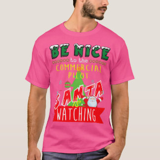 Funny CommercialPilot Xmas-kerstcadeauidee T-shirt