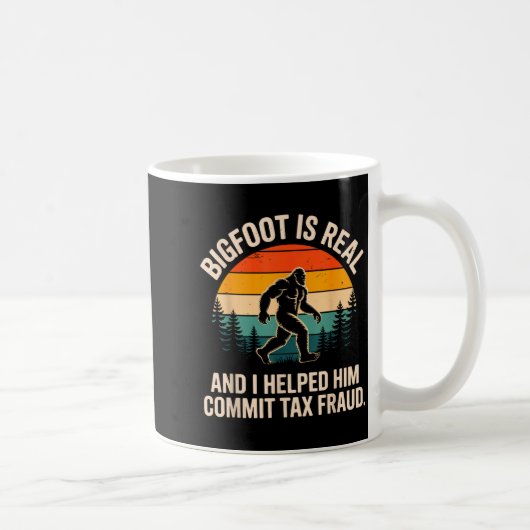 Funny Commit Tax Fraud Design For Men Women Tax Da Koffiemok (Rechts)