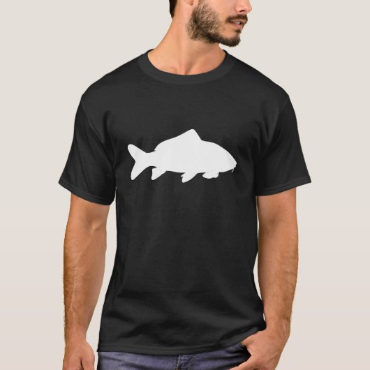 Funny Common Carp Vist Grafisch zoet T-shirt (Voorkant)
