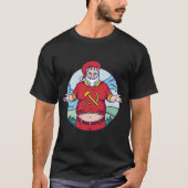 Funny communist kerstcommunisten  t-shirt (Voorkant)