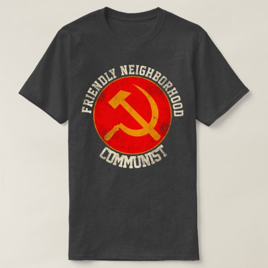 Funny communist t-shirt (Design voorkant)