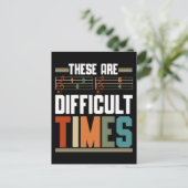 Funny Composer Humor Musical Notes Briefkaart (Staand voorkant)