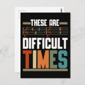 Funny Composer Humor Musical Notes Briefkaart (Voorkant / Achterkant)