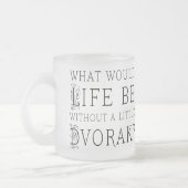 Funny Composer Life without Dvorak Gift Matglas Koffiemok (Links)