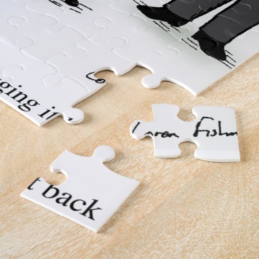 Funny Computer and Technology Kantoor Cartoon Legpuzzel (Zijkant)