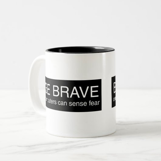 Funny Computer Mok (Voorkant links)