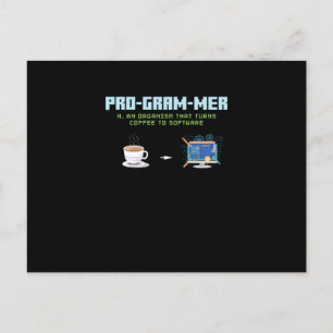 Funny Computer Programmer Feestdagenkaart
