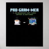 Funny Computer Programmer Poster (Voorkant)