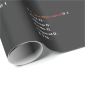 Funny Computer Science Coder Programmer Cadeaupapier (Rol Hoek)