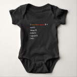 Funny Computer Science Coder Programmer Romper<br><div class="desc">Een grappige Gift voor programmeur,  gamer,  computerwetenschapper,  softwareontwikkelaar,  IT admin,  nerd en pc geek. Ideale verrassing voor een lachen met vrienden,  familie en collega's op school of op het werk.</div>