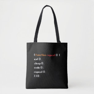 Funny Computer Science Coder Programmer Tote Bag