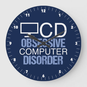 Funny Computer Science Geek Grote Klok