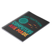 Funny Computer Science Hardware Coder IT Admin Notitieboek (Linkerzijde)