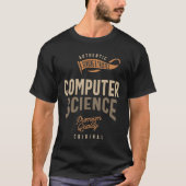 Funny Computer Science Job Occupation T-shirt (Voorkant)