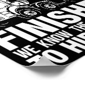 Funny Concrete Finisher Hide A Body Joke Mixer Tru Poster (Hoek)